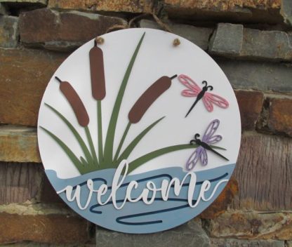 Dragonfly Welcome Sign Kit