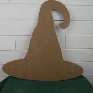 Wood Witch Hat Door Hanger